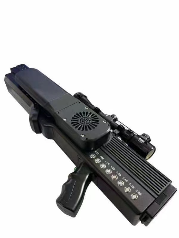  临邑手持便携式枪型低空防御反制八通道